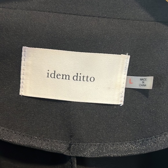 🏁 Item ditto  black blazer size large - Picture 6 of 11